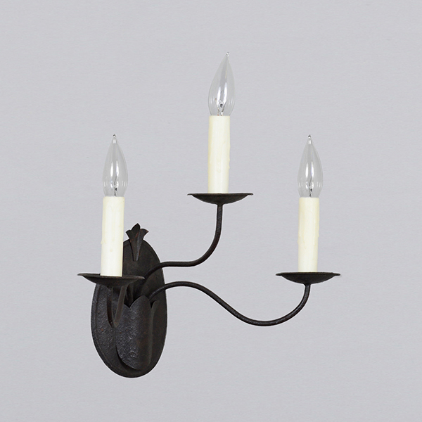 Spun Bobeche Sconce