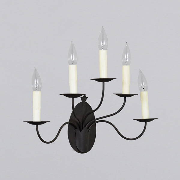 Spun Bobeche Sconce