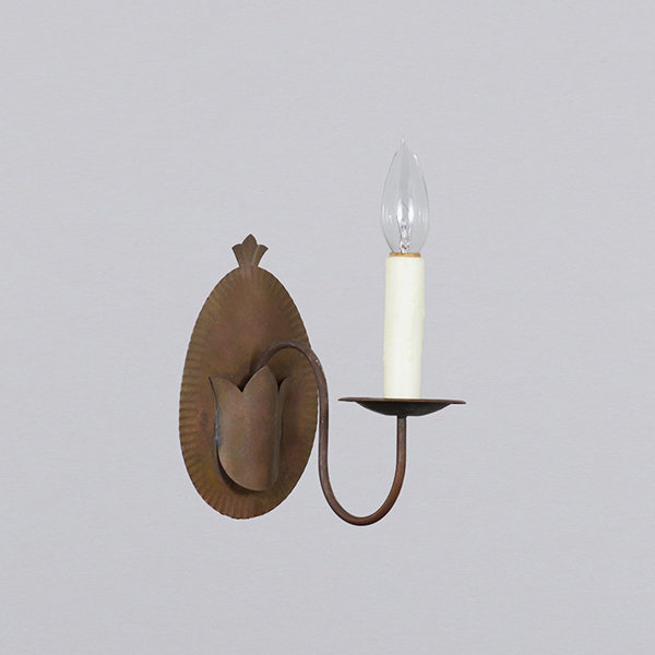 Spun Bobeche Sconce