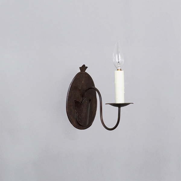 Spun Bobeche Sconce