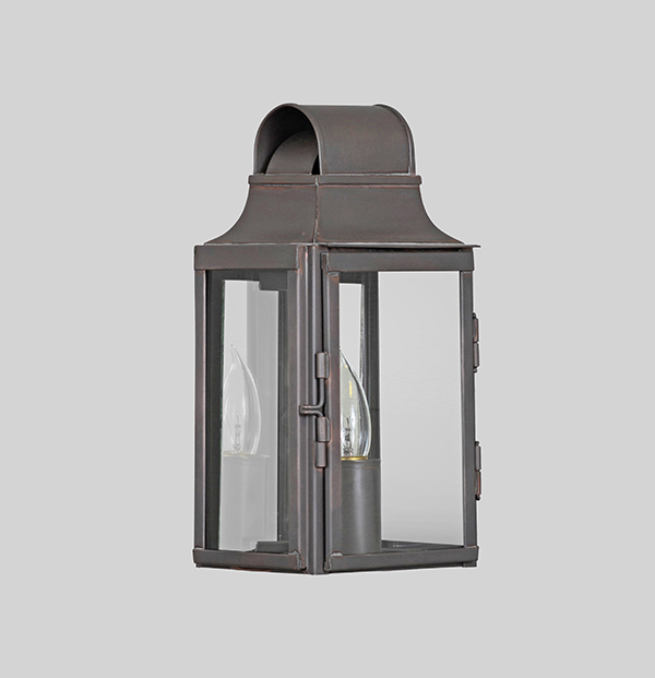 Shown in Bronzed Copper, Small