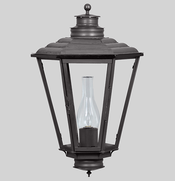 Shown in Bronzed Copper & Chimney, Large