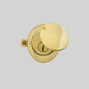 Shown with a polished brass finish.