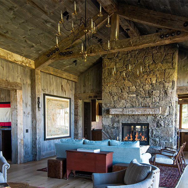 Shown in Polished Brass & Dark Wax Iron